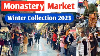 Monastery Market Delhi  winter collection 2024  tibetan market in Delhi  monastery market 2024 [upl. by Fancie360]