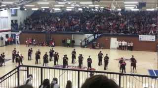 GuyGirl Pom Franklin High School Pep Rally [upl. by Josiah]