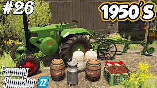 1950S New plow Plowing Selling goods Cherry picking Grain cleaning Selendra FS 22 Ep 26 [upl. by Animsaj107]