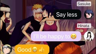 Naruto Sleepover Part 6❤️ Kakashi Finds Out😱  Naruto Groupchat [upl. by Eulalee]