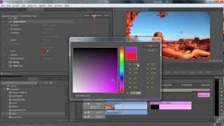 Adobe Premiere Pro CS6 Tutorial  Generate Effects  Infiniteskills [upl. by Siron]