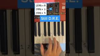 Easiest Still DRE Piano Tutorial Ever [upl. by Suhploda]