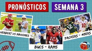 SEMANA 3  PRONÓSTICOS Y ANÁLISIS  PREVIO Y PICKS [upl. by Opportuna]