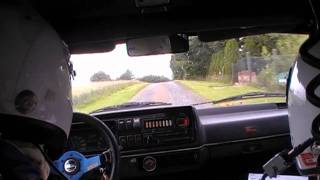 Rallye Niedersachsen 2011  GOLF II GTI 16V OnBoard WP 1 [upl. by Merla858]