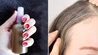 Remedio para cubrir las canas y oscurecer el cabello [upl. by Malvia]