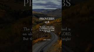 PROVERBS 258 jesussaid bibleverse youtubeshort youtubefeed [upl. by Noskcire166]