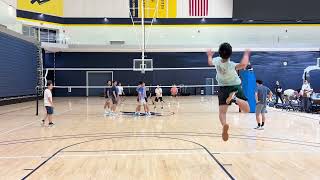 Let The Men Be Men vs BE THE EDGE  Set 1  UCSD Mens IM Volleyball [upl. by Naeloj]