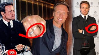 The Hidden Truth of Sam Heughan Wearing Rings on His Fingers [upl. by Nohtanoj96]