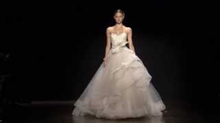 Lazaro Bridal Spring 2014  Style 3413 [upl. by Given164]