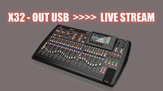 How To Setup X32 USB Output For Live Stream  Basic Mirror of Main Output [upl. by Doreen]