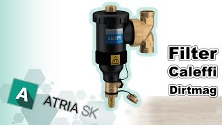 Caleffi odlučovač nečistôt s magnetom DIRTMAG  ATRIA SK [upl. by Thane]