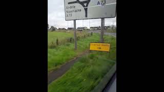 Onboard Stuarts of Carluke Volvo Evora SJ23HSD at 40mph heading into Bogside [upl. by Nicolina231]