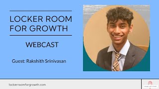 Rakshith Srinivasan Using Science and High School Sports to Change the World [upl. by Esimaj458]