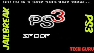 Spoof your PS3 to latest Version [upl. by Corissa6]