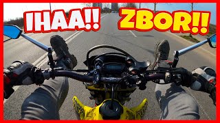 Viteza cu Motocicleta in Trafic  MOTO VLOG [upl. by Blackburn]