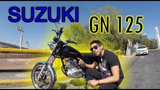 Suzuki GN 125  Una Moto para toda la vida  Review [upl. by Nylodnewg490]