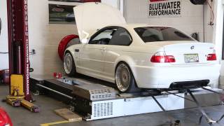 Dinan E46 M3 S3R supercharged dyno run 323rwhp268rwtq [upl. by Salohci]