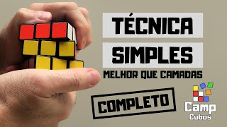 Como montar o cubo mágico  Tutorial Mais Fácil COMPLETO [upl. by Melba]