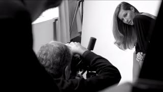 Behind the Scenes w Gisele Bündchen  Stuart Weitzman Fall 2014 Collection [upl. by Dlarrej440]