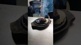 sizzling brownie with ice cream sozzlingbrownie youtubeshorts viralshorts [upl. by Gathers]