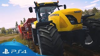 Pure Farming 2018  Launch Trailer  PS4 [upl. by Eniffit]