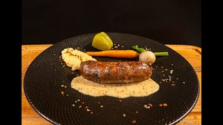 ANDOUILLETTE A LA MOUTARDE A LANCIENNE ECRASE DE PDT [upl. by Ysnat]