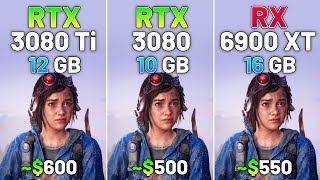 RTX 3080 Ti vs RTX 3080 vs RX 6900 XT  Test in 12 Games in 2024 [upl. by Walworth]