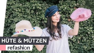 FASHION TIPPS Welcher Hut welche Mütze steht mir eigentlich  refashion  OTTO [upl. by Eiclek635]