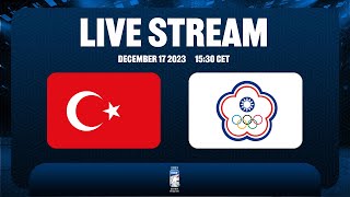 2023 MEN’S OLYMPIC ICE HOCKEY QUALIFICATION Round 2 Group M  TUR vs TPE [upl. by Culver73]