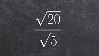 How to simplify a radical by rationalizing the denominator [upl. by Sone]