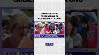 quotSobre la CICIH pregúntenle al gobierno y a la ONUquot [upl. by Lehcnom]