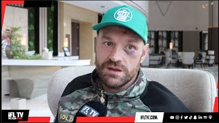 BLAME ME  TYSON FURY DOESNT HOLD BACK ON NGANNOU WIN amp USYK FINAL INTERVIEW IN SAUDI ARABIA [upl. by Eriam]