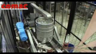 Comac kegging line  120 Kegshour [upl. by Llenod]