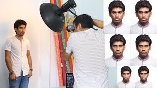 Passport size photography setup in easy steps for beginners [upl. by Bridget]