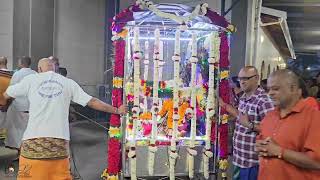 Thaipoosum Kavady Flag Hoisting SHREE Muruga Alayam  Jacobs Road Temple [upl. by Nomihs841]