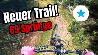 Ilmenau Ich teste den neuen Trail mit 69 Jumps [upl. by Opal]