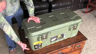 Review Plano Sportsmans Trunk [upl. by Ibob880]