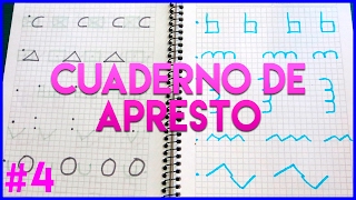 CÓMO HACER CUADERNO DE APRESTO 4 [upl. by Htebzil]