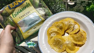 Ravioli ai carciofi di giovanni rana ecco come condirli e impressioni [upl. by Branch789]