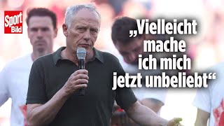 Abschied vom SC Freiburg Plötzlich Kritik an Christian Streich [upl. by Ahsikin]