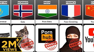 Ban Things from Different Countries  Things banned around the world [upl. by Atinahs]