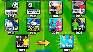 🤩EVOLUTION OF DREAM LEAGUE SOCCER DLS 14 15 16 17 18 19 20 21 2223👀 [upl. by Tabib914]