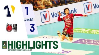 Itas Trentino vs Sir Susa Vim Perugia  Superlega Credem Banca VBTV Match Highlights [upl. by Claribel304]