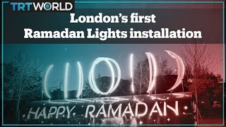 These Ramadan lights are illuminating London [upl. by Ranitta83]