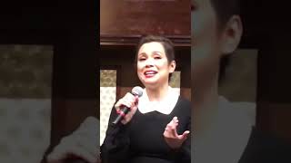 Lea Salonga Singing ParuParong Bukid Classic Traditional Filipino Song leasalonga [upl. by Atnoved]