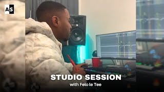 Felo le Tee Previews an Exclusive Production  Studio Session [upl. by Broadbent442]