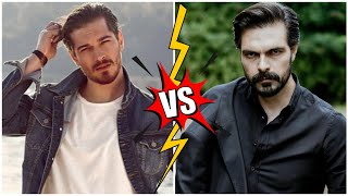 Cagatay Ulusoy Vs Halil Ibrahim Ceyhan Real Life Partners 2024 [upl. by Borek]