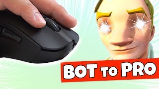 Fortnite Bot Tries the Perfect Grip Mouse [upl. by Secnirp696]