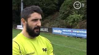 Ospreys TV Leinster Heineken Cup match preview [upl. by Aleakam]