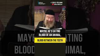 Blood between the teeth 🩸 Being extra Holy on Shabbat shorts torah [upl. by Analad624]